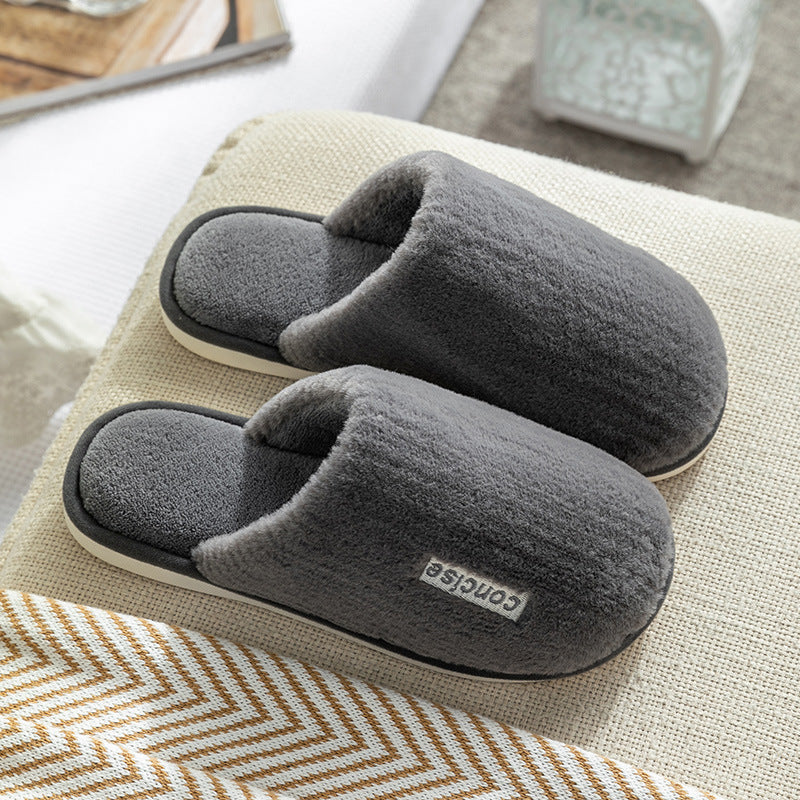 Chaussons d'hiver en coton