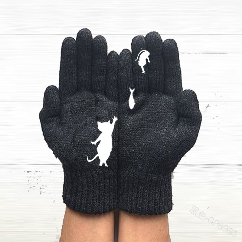 Gants chauds en laine