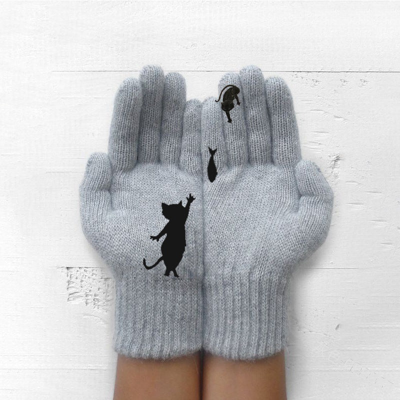 Gants chauds en laine