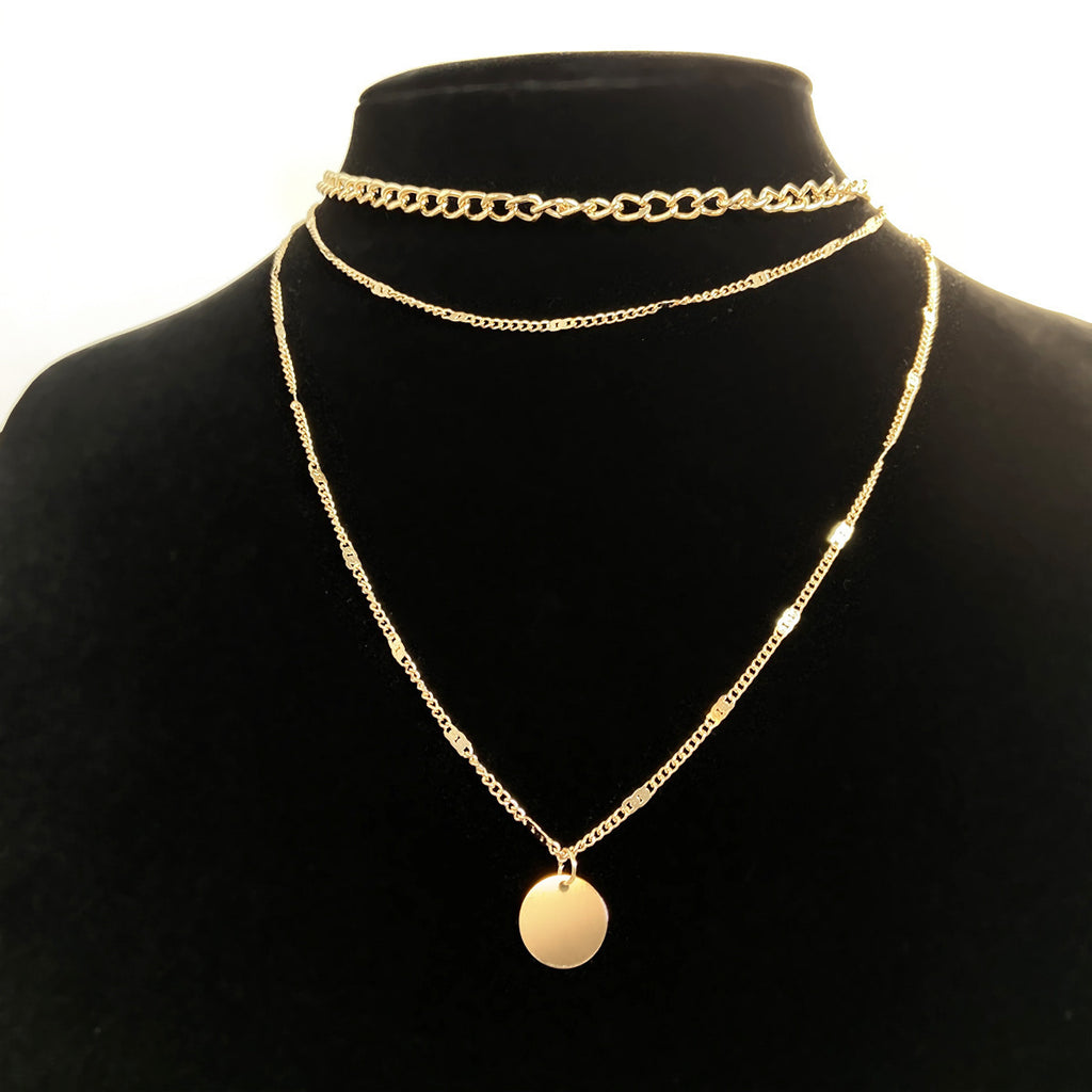 Collier multi-rangs femme