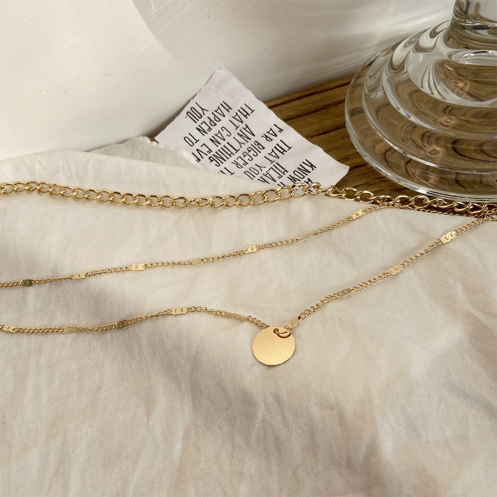 Collier multi-rangs femme