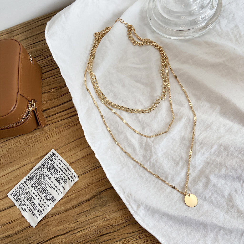 Collier multi-rangs femme
