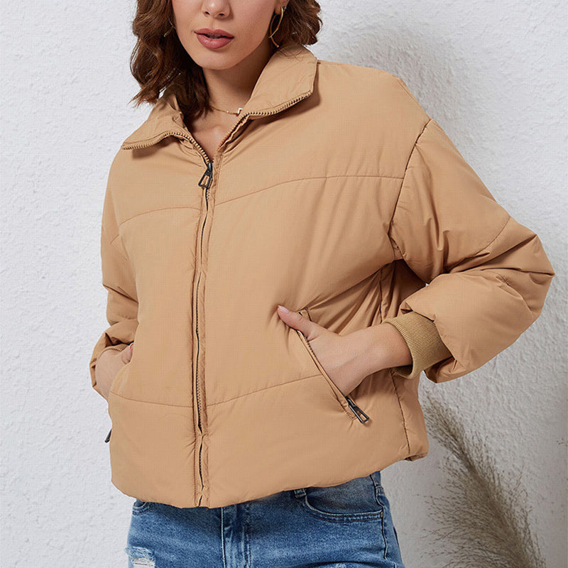 Manteau court décontracté