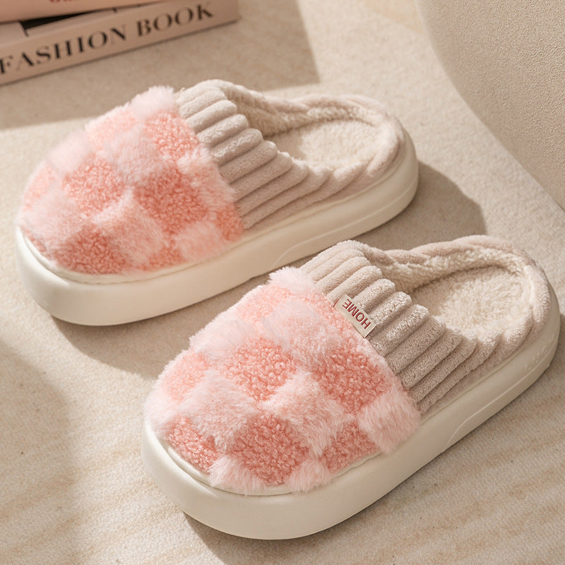 Chaussons d'intérieur en coton
