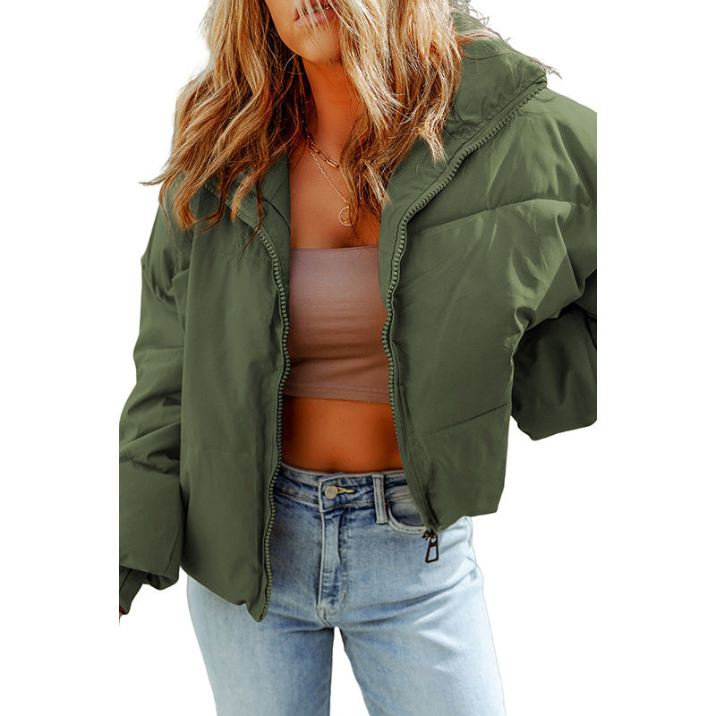 Manteau court décontracté