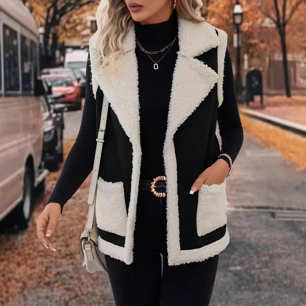 Gilet en laine d'agneau