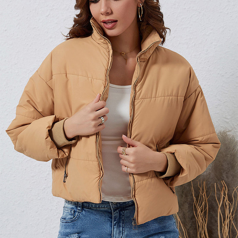 Manteau court décontracté