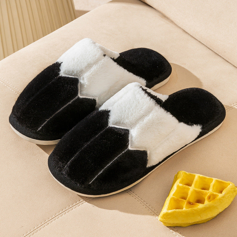 Chaussons d'hiver en coton