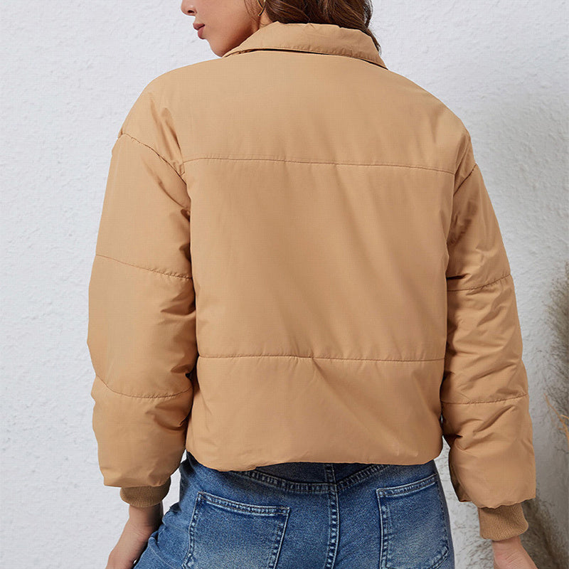 Manteau court décontracté