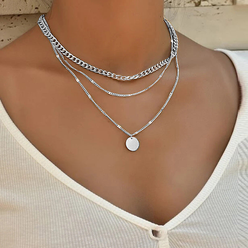 Collier multi-rangs femme