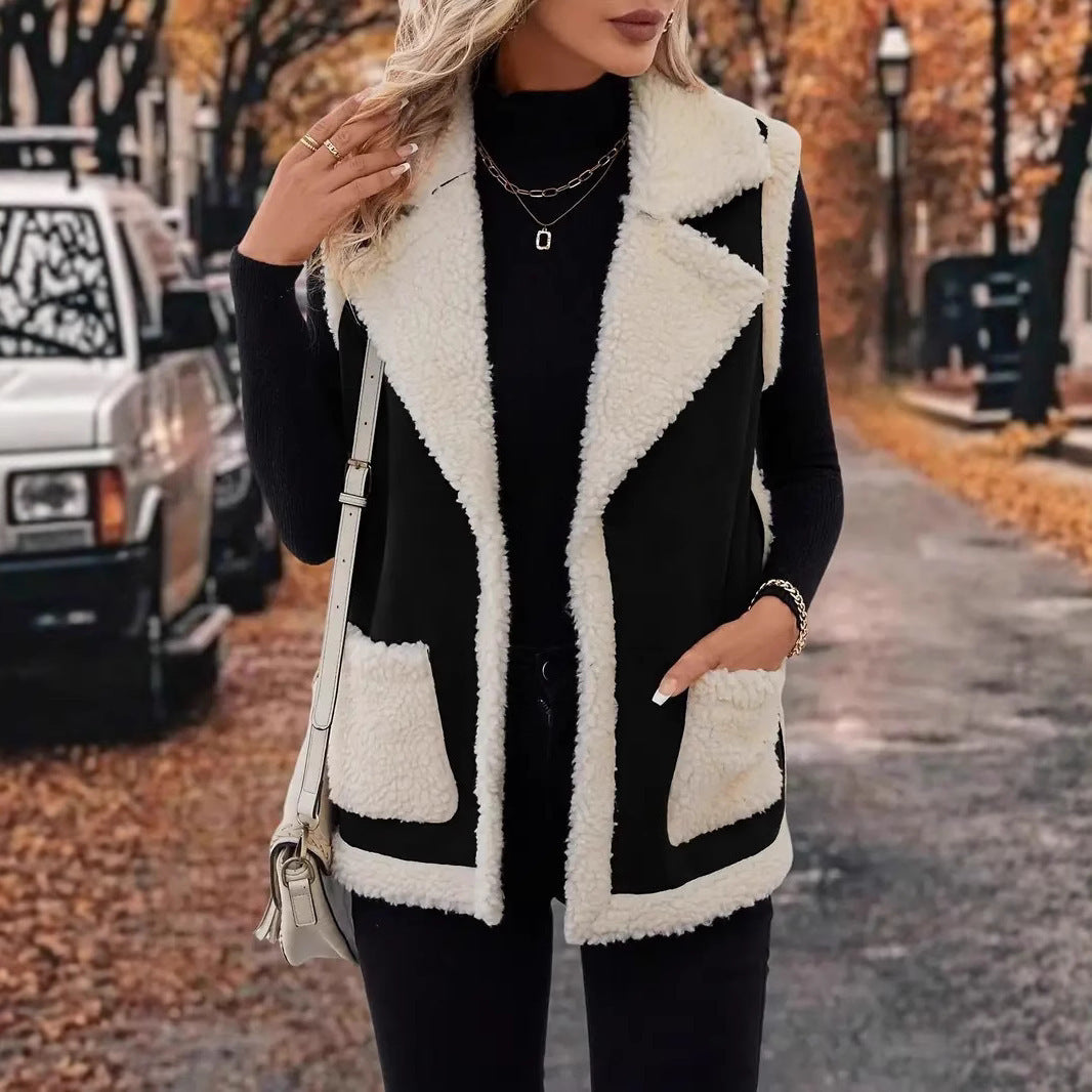 Gilet en laine d'agneau