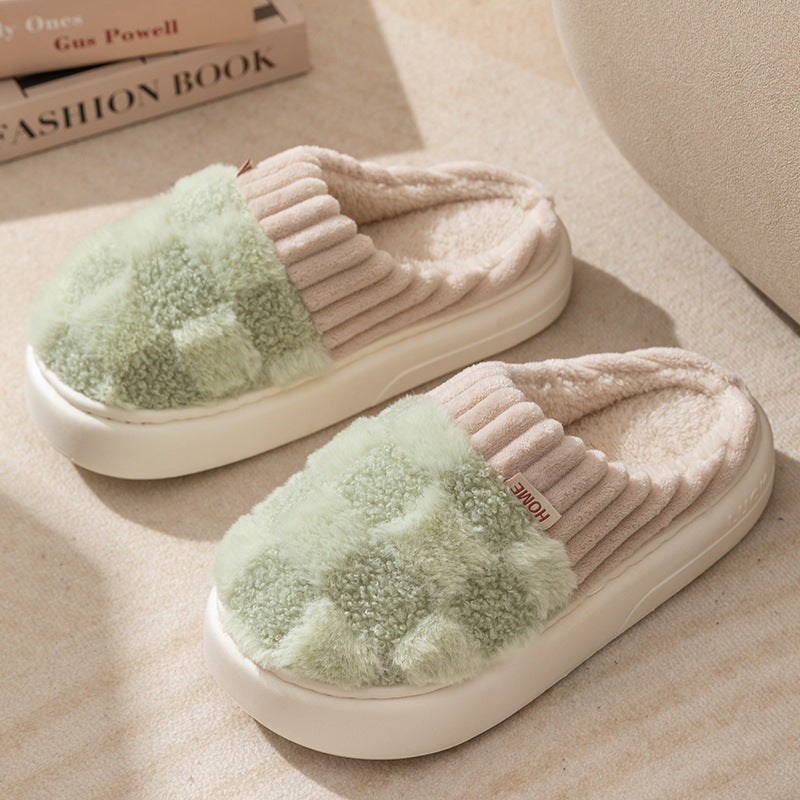Chaussons d'intérieur en coton