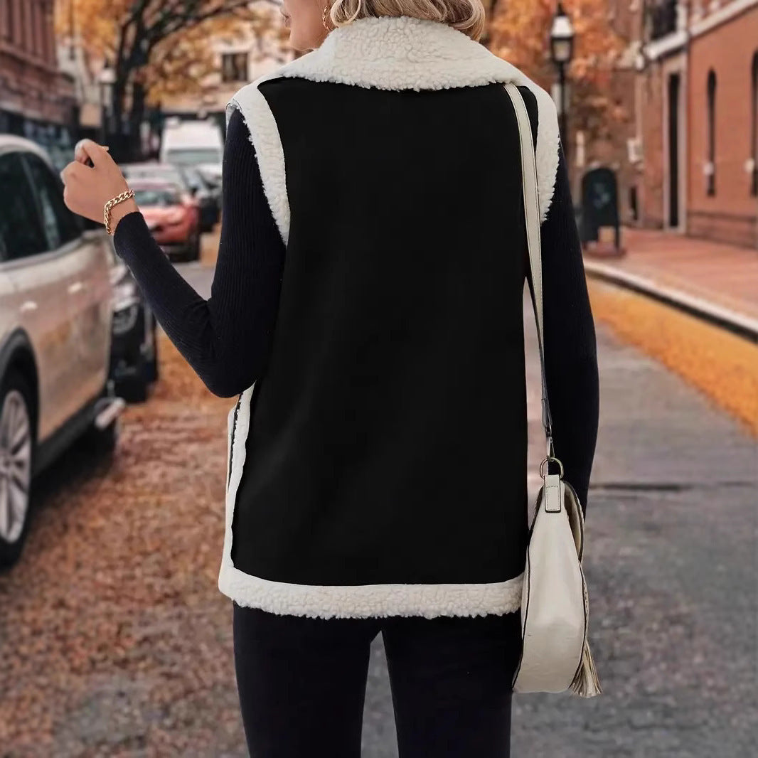 Gilet en laine d'agneau