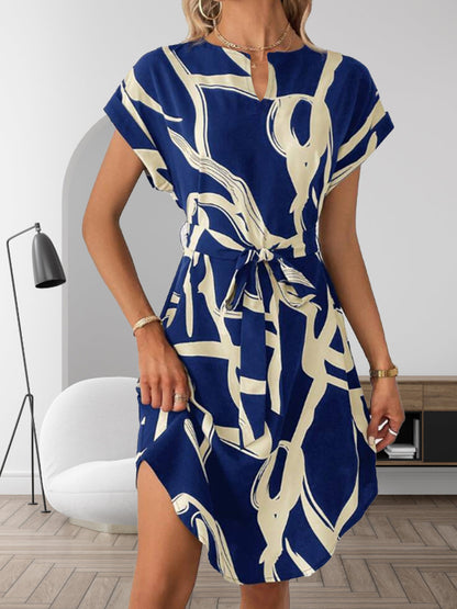 V-neck Elegant Fashion Women's Clothing Dress