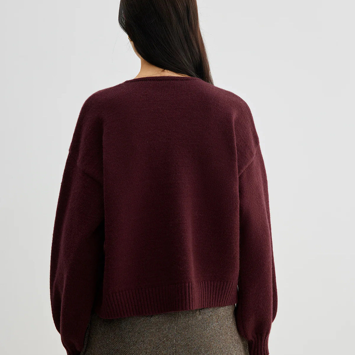 Manteau en tricot tendance pour l'automne et l'hiver