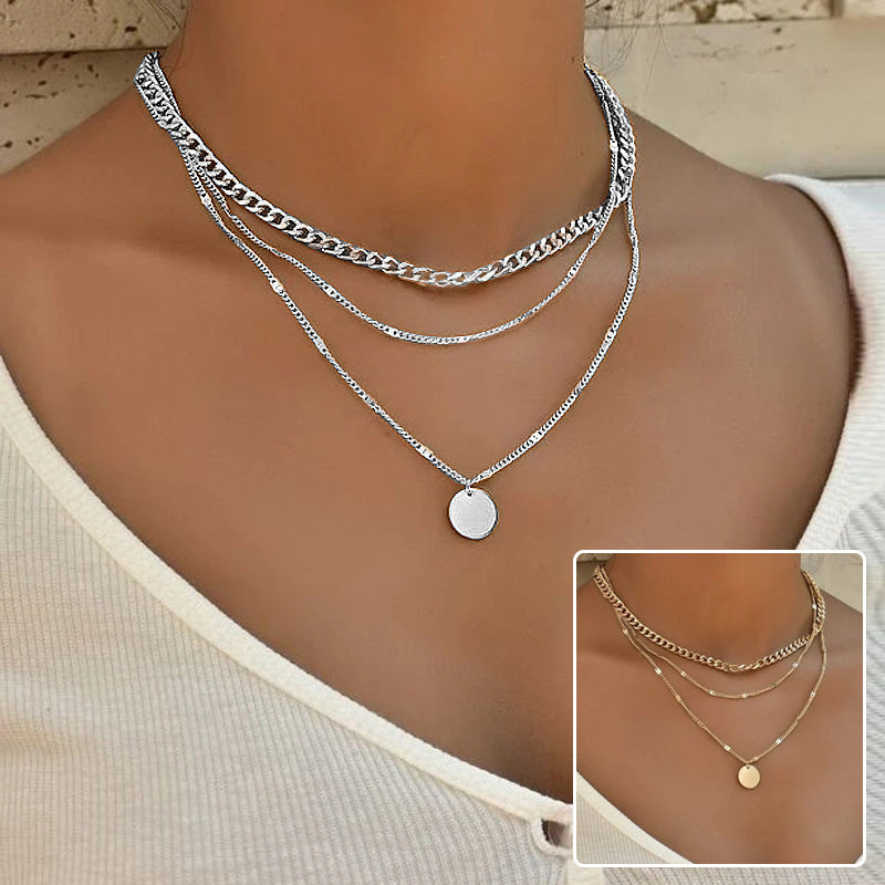 Collier multi-rangs femme