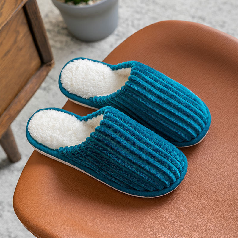 Chaussons d'hiver en coton