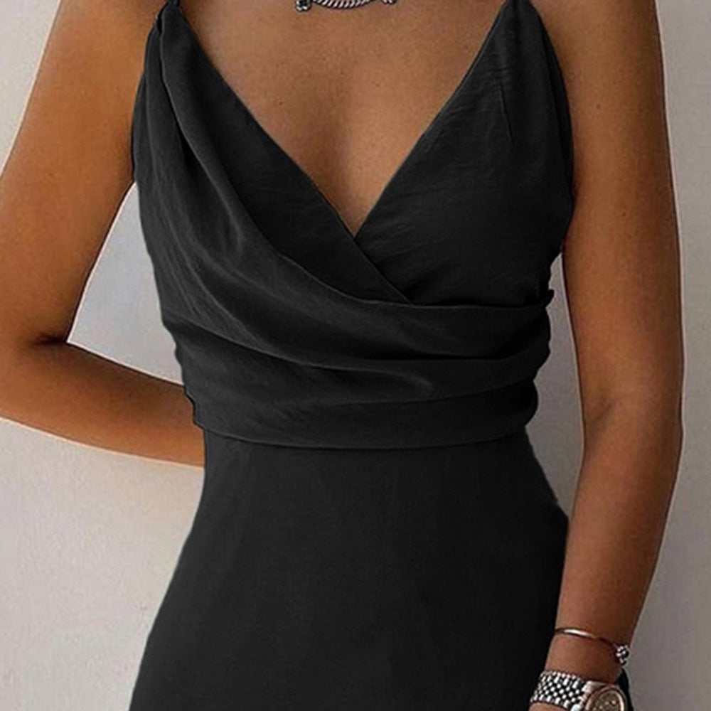 Robe à décolleté en V