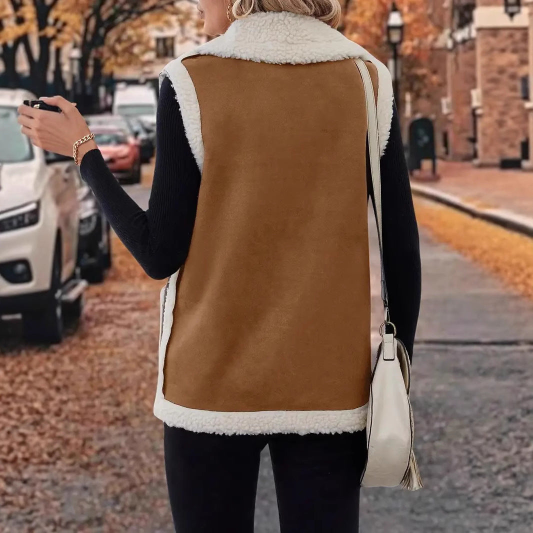 Gilet en laine d'agneau