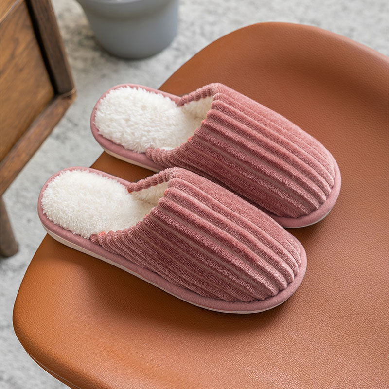 Chaussons d'hiver en coton