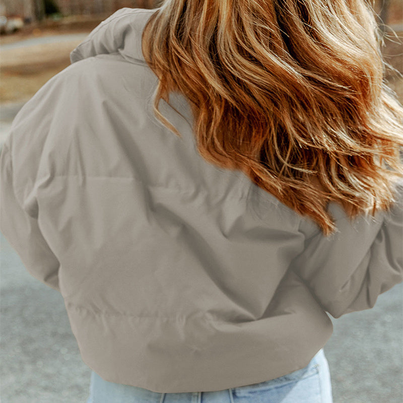 Manteau court décontracté