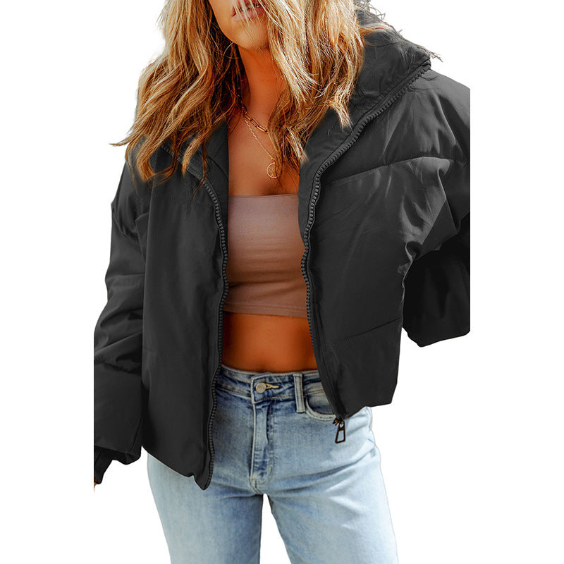 Manteau court décontracté