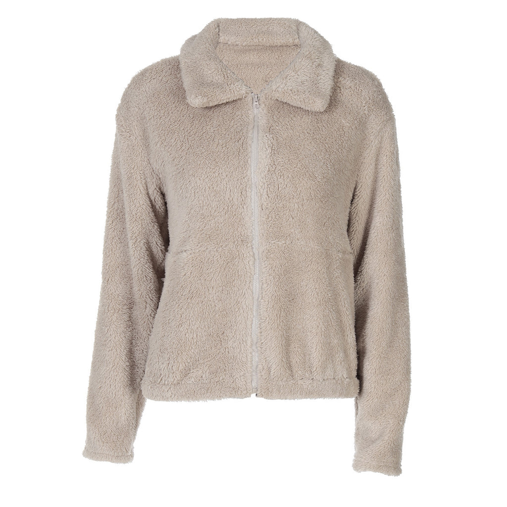 Nouveau cardigan à fermeture éclair