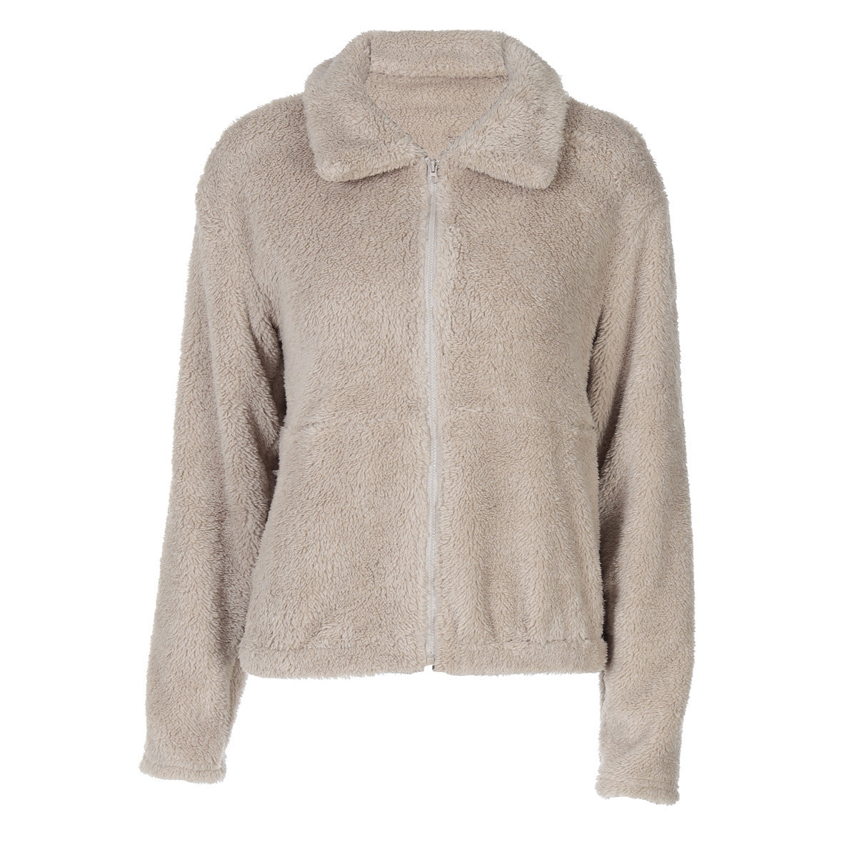 Nouveau cardigan à fermeture éclair
